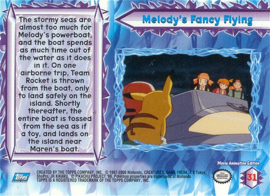 Melody's Fancy Flying achterkant