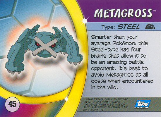 Metagross achterkant