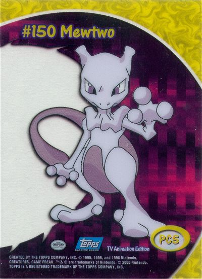 Mewtwo achterkant