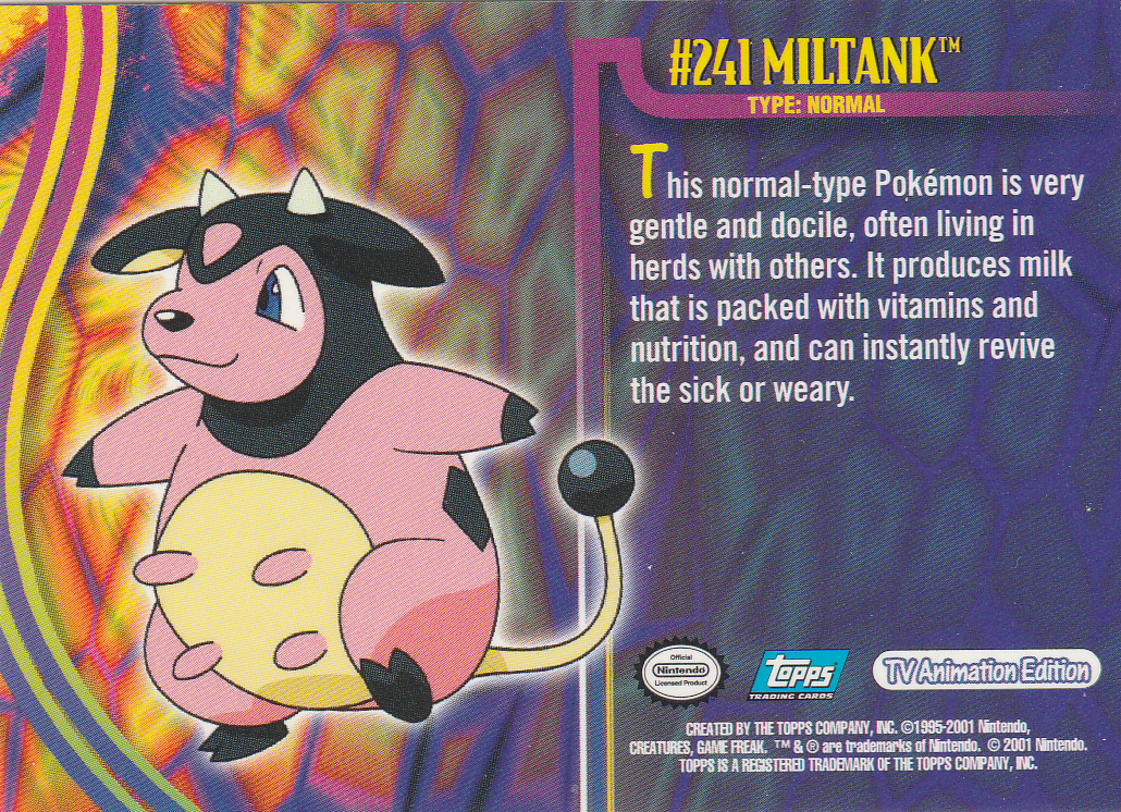 Miltank achterkant