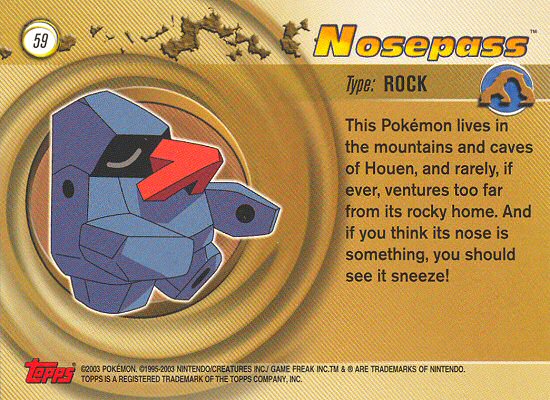 Nosepass achterkant