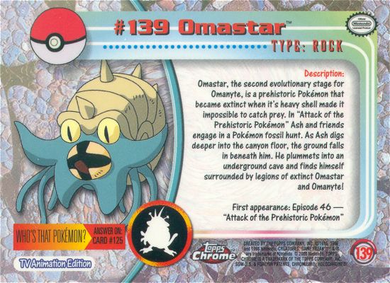 Omastar achterkant