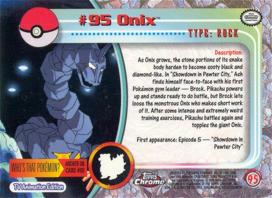 Onix achterkant