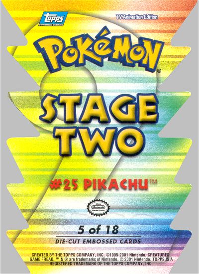 Pikachu achterkant