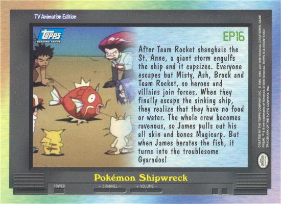 Pokemon Shipwreck achterkant