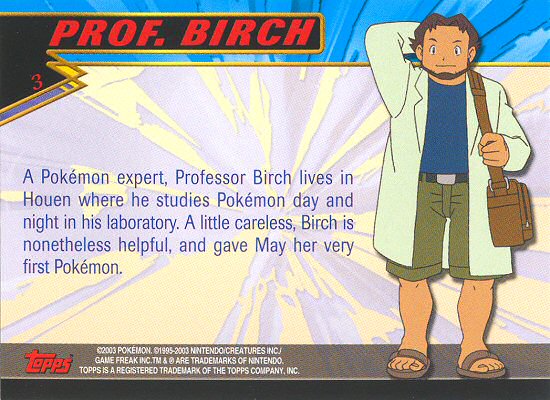 Prof. Birch achterkant
