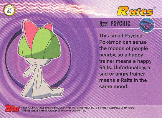 Ralts achterkant