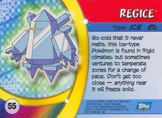 Regice achterkant