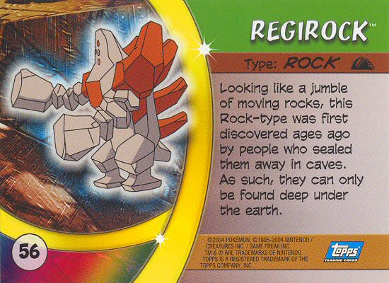 Regirock achterkant
