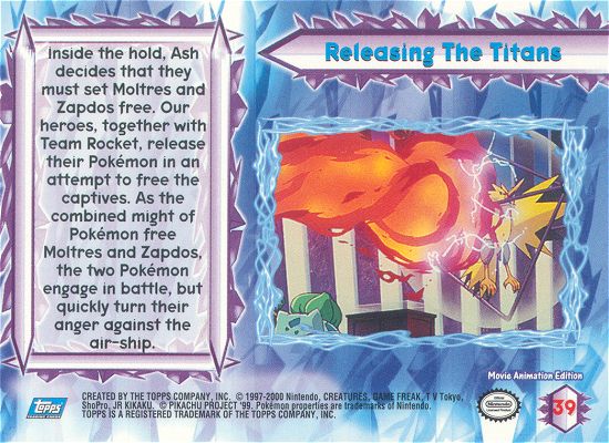 Releasing The Titans achterkant