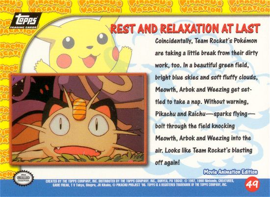 Rest and Relaxation at Last achterkant