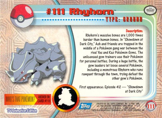 Rhyhorn achterkant