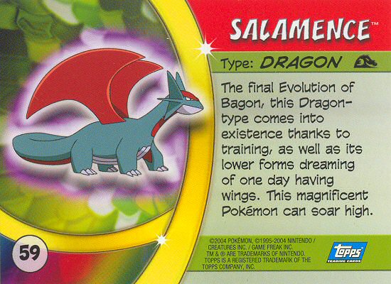 Salamence achterkant