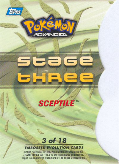 Sceptile achterkant