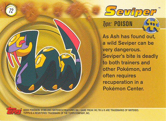 Seviper achterkant