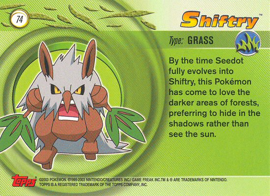 Shiftry achterkant