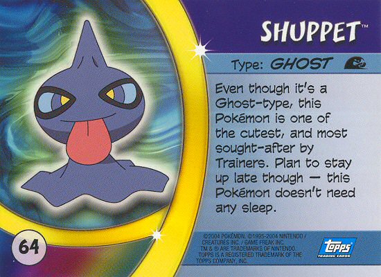 Shuppet achterkant
