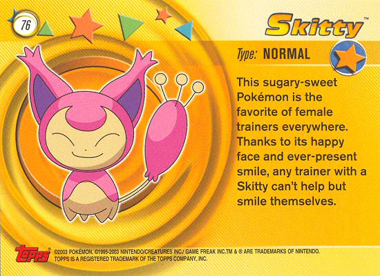 Skitty achterkant