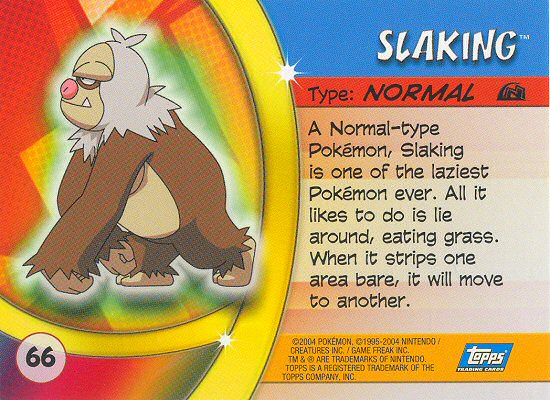 Slaking achterkant