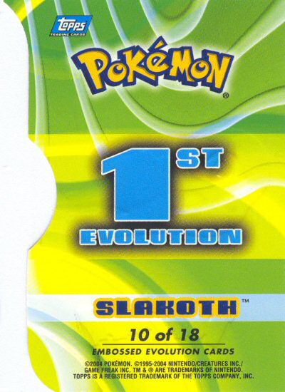 Slakoth achterkant
