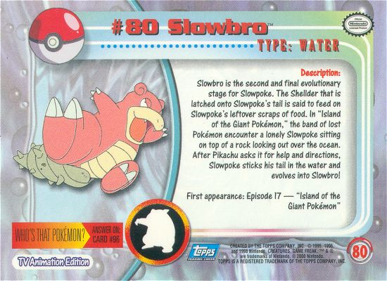 Slowbro achterkant