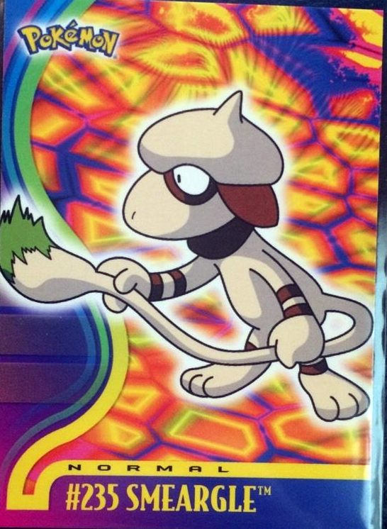 Smeargle achterkant