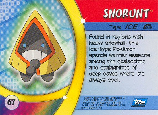 Snorunt achterkant