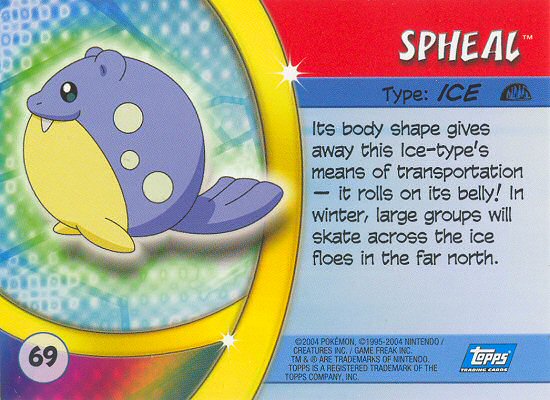 Spheal achterkant