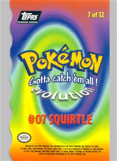 Squirtle achterkant