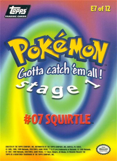 Squirtle achterkant