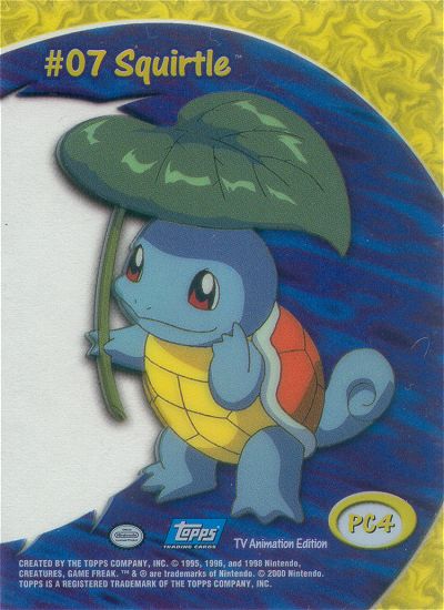 Squirtle achterkant