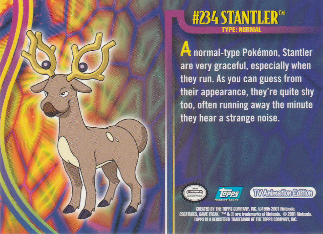 Stantler achterkant