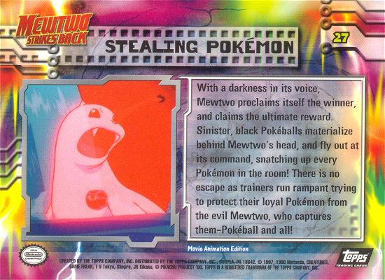 Stealing Pokemon achterkant