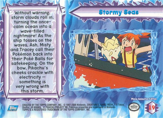 Stormy Seas achterkant
