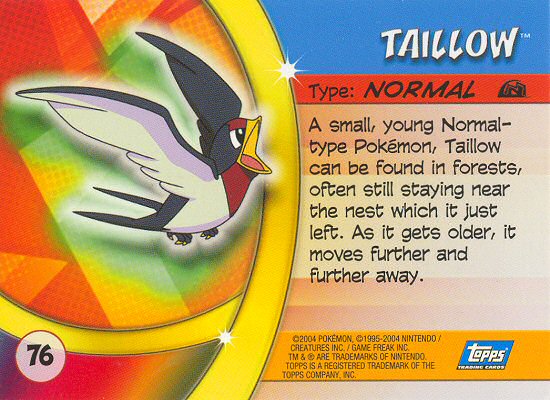 Taillow achterkant