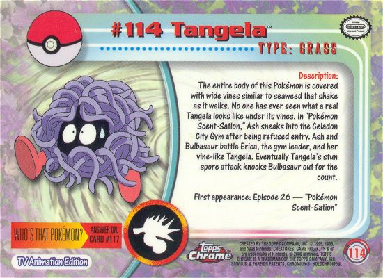 Tangela achterkant