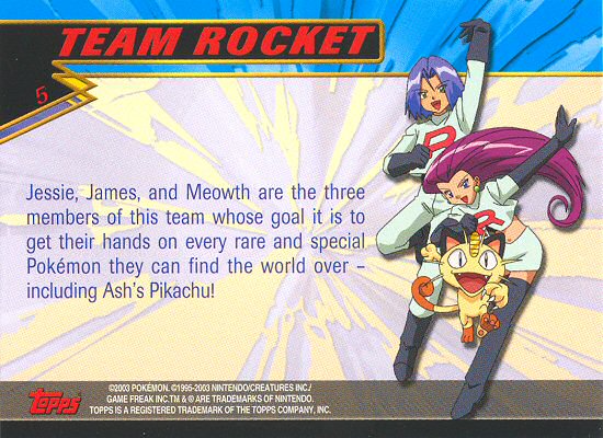 Team Rocket achterkant