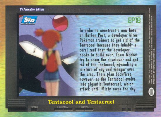 Tentacool and Tentacruel achterkant