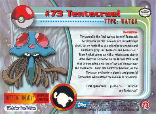 Tentacruel achterkant