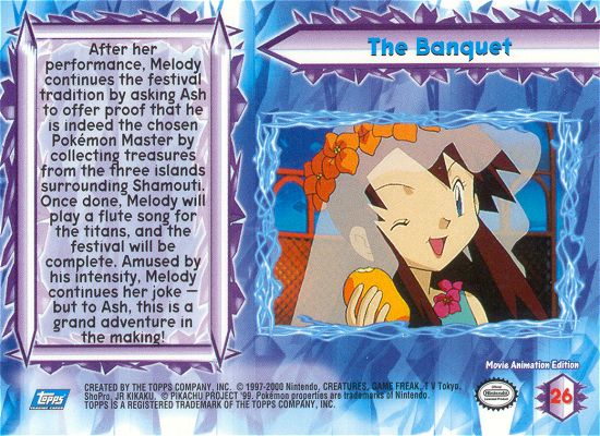 The Banquet achterkant