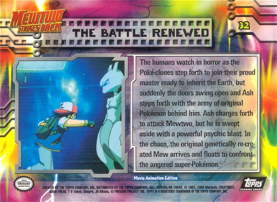 The Battle Renewed achterkant