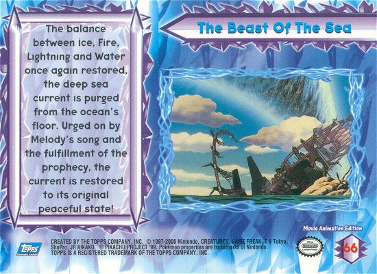 The Beast Of The Sea achterkant