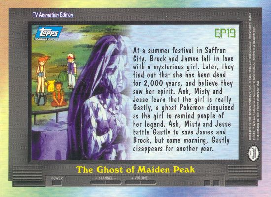 The Ghost of Maiden Peak achterkant