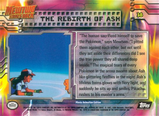 The Rebirth of Ash achterkant