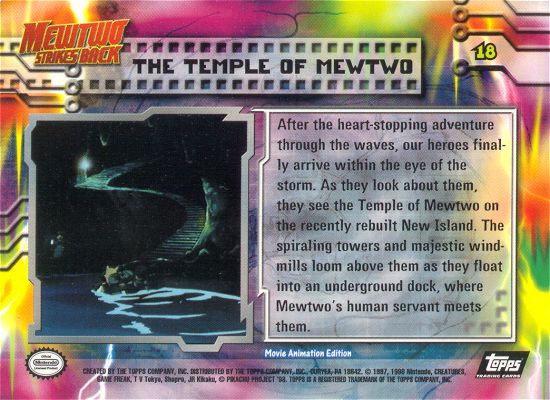 The Temple of Mewtwo achterkant