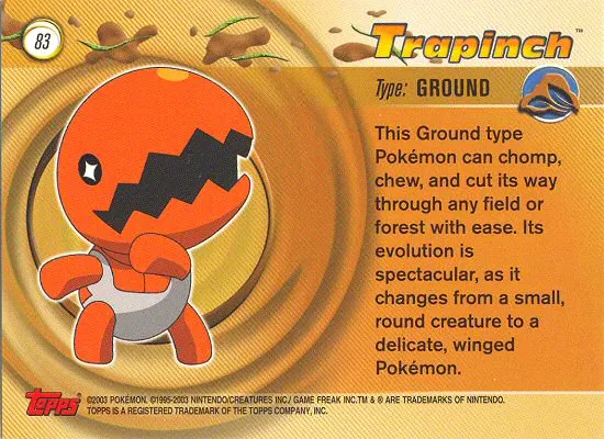 Trapinch achterkant