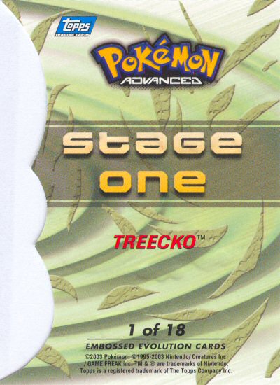 Treecko achterkant
