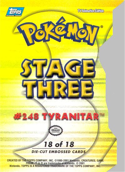 Tyranitar achterkant