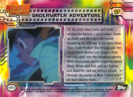 Underwater Adventure achterkant