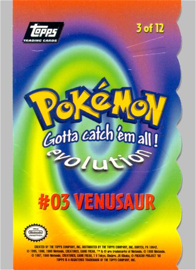 Venusaur achterkant